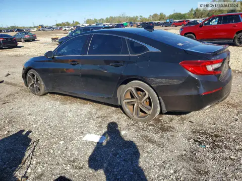 2018 Honda Accord Sport VIN 1HGCV1F30JA133246 фото 2