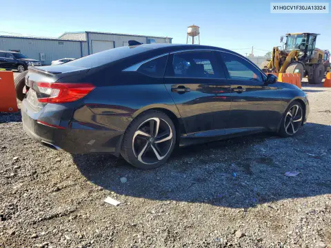 2018 Honda Accord Sport VIN 1HGCV1F30JA133246 фото 3