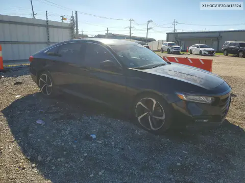 2018 Honda Accord Sport VIN 1HGCV1F30JA133246 фото 4