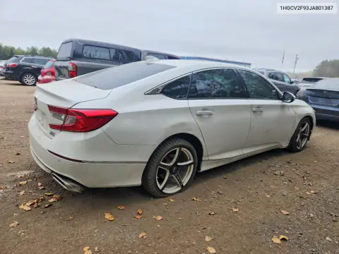 1HGCV2F93JA801387 — 2018 Honda Accord, фото 3 с аукциона Copart 20.10.2026, Боковая часть