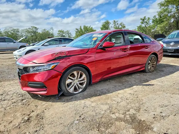 1HGCV1F14JA103732 — 2018 Honda Accord, Передняя часть (Front End), фото до ремонта