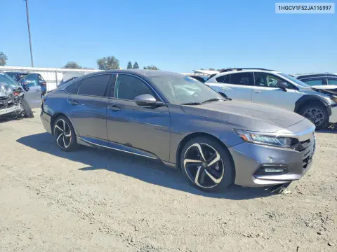 2018 Honda Accord Exl VIN 1HGCV1F52JA116997 фото 4