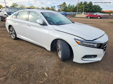 2018 Honda Accord Ex VIN 1HGCV1F4XJA241494 фото 4