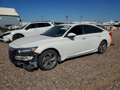 1HGCV1F55JA146561 — 2018 Honda Accord, Град (Hail), фото до ремонта