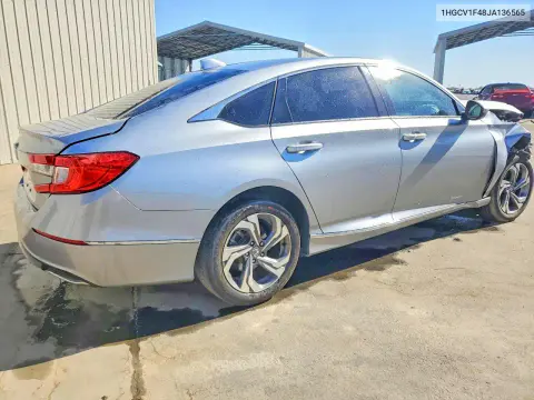 2018 Honda Accord Ex VIN 1HGCV1F48JA136565 фото 3