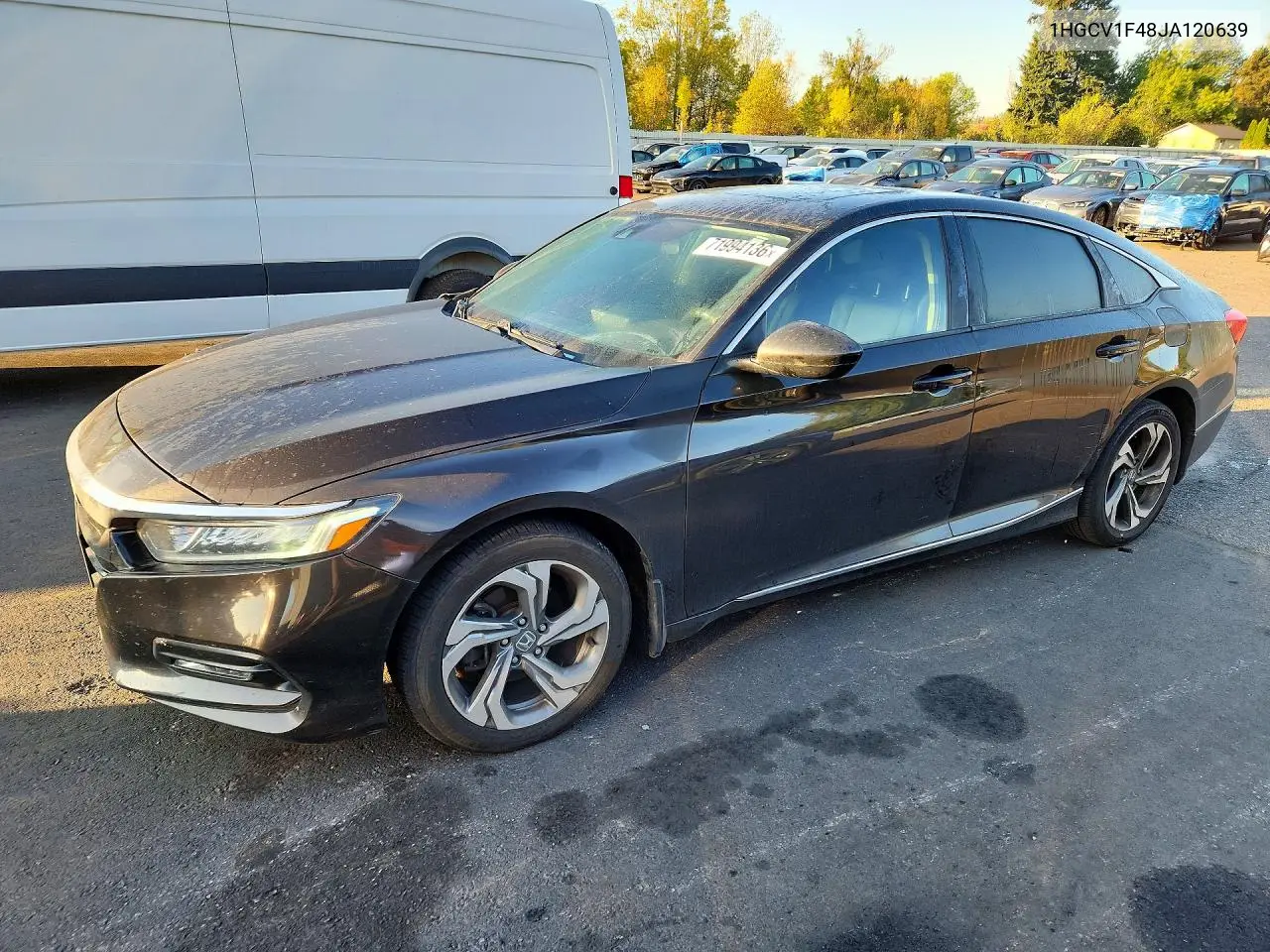 2018 Honda Accord Ex VIN 1HGCV1F48JA120639 фото 1