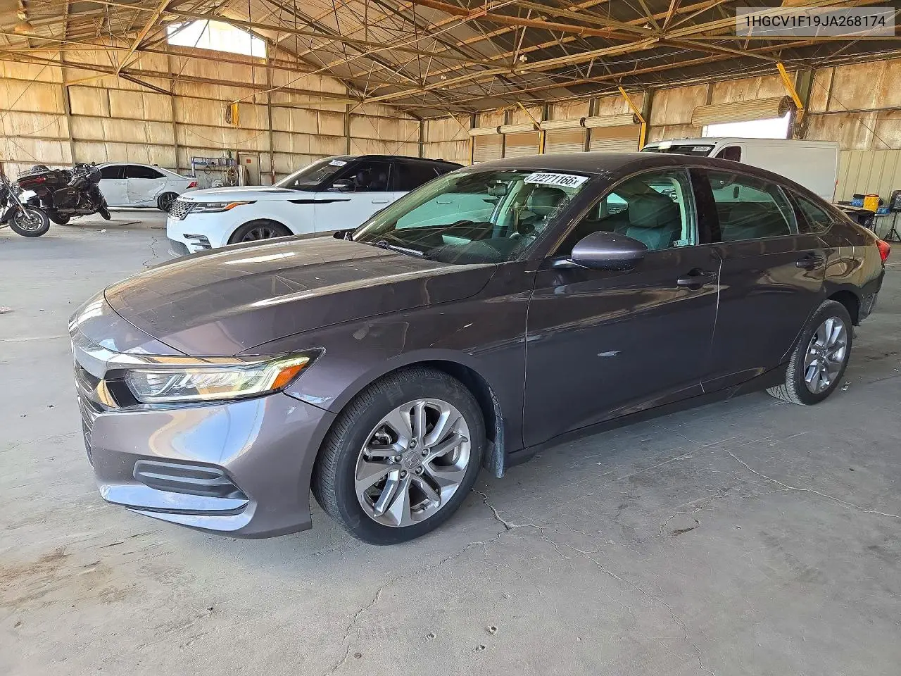 2018 Honda Accord Lx VIN 1HGCV1F19JA268174 фото 1