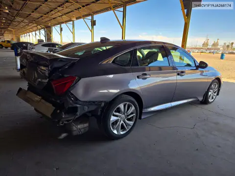 2018 Honda Accord Lx VIN 1HGCV1F19JA268174 фото 3
