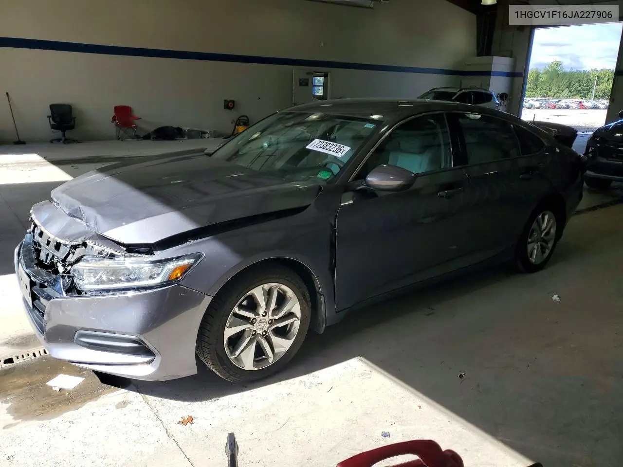 2018 Honda Accord Lx VIN 1HGCV1F16JA227906 фото 1
