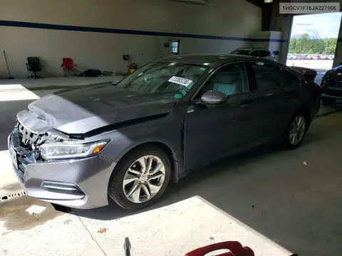 1HGCV1F16JA227906 — 2018 Honda Accord, Задняя часть, фото до ремонта
