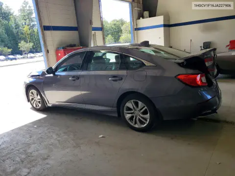 2018 Honda Accord Lx VIN 1HGCV1F16JA227906 фото 2
