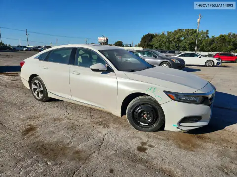 1HGCV1F53JA114093 — 2018 Honda Accord, фото 4 с аукциона Copart, Сторона