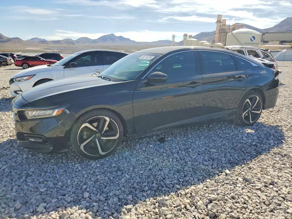 1HGCV1F39KA045863 Honda Accord 2019 — повреждение Задняя часть, фото до ремонта