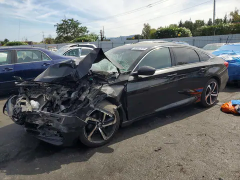 1HGCV1F15JA250657 — 2019 Honda Accord, Передняя часть (Front End), фото до ремонта