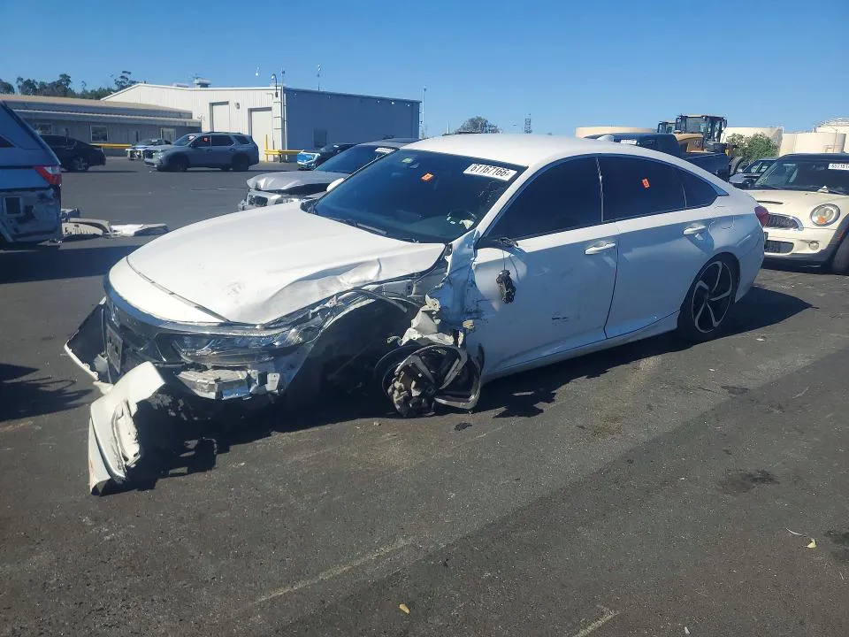 2019 Honda Accord VIN 1HGCV1F38KA142648 фото 1