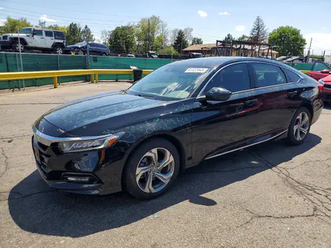 1HGCV1F56KA107365 — 2019 Honda Accord, Град (Hail), фото до ремонта