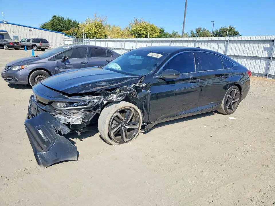 1HGCV1F35KA073014 Honda Accord 2019 — повреждение Передняя часть, фото до ремонта
