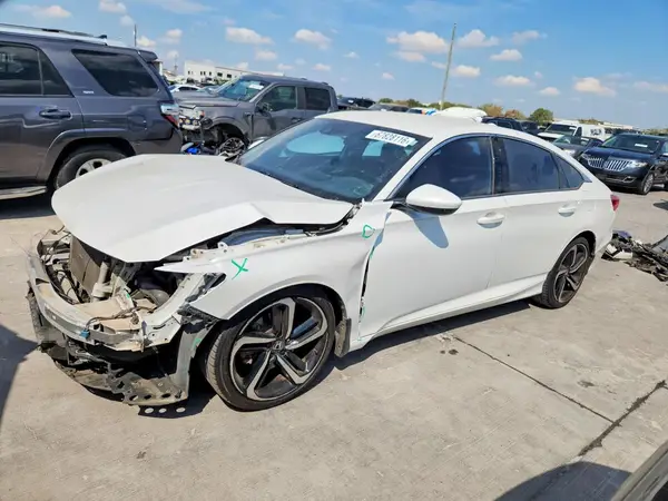 1HGCV1F37KA139949 — 2019 Honda Accord, Передняя часть (Front End), фото до ремонта