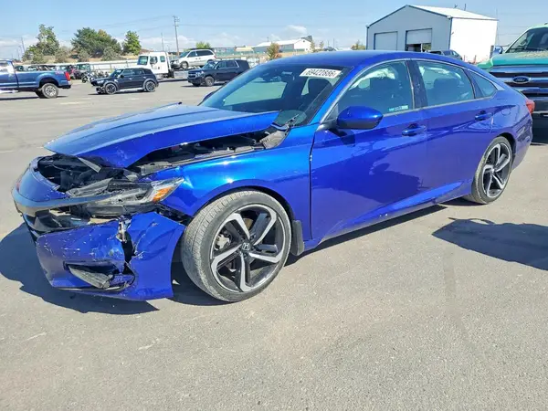 1HGCV1F33KA078535 — 2019 Honda Accord, Передняя часть (Front End), фото до ремонта