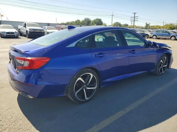 1HGCV1F33KA078535 — 2019 Honda Accord, фото 3 с аукциона Copart, Передняя часть