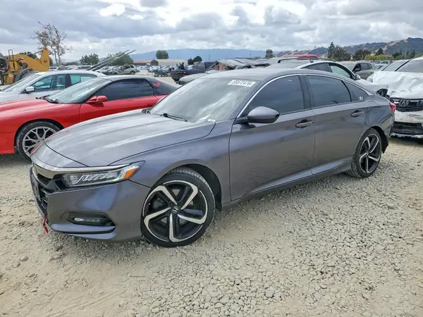1HGCV1F33KA147952 — 2019 Honda Accord, Задняя часть (Rear End), фото до ремонта