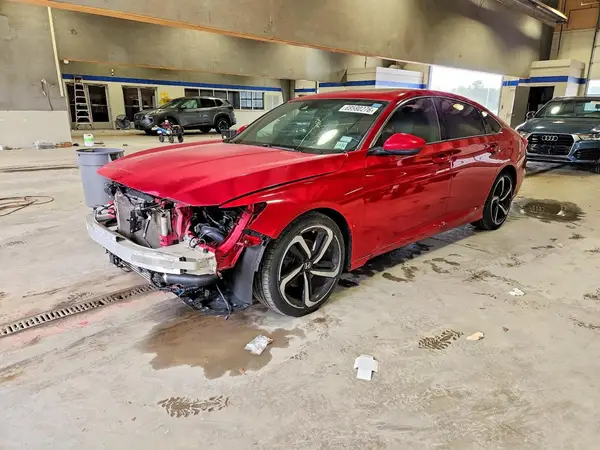1HGCV2F33KA030491 — 2019 Honda Accord, Передняя часть (Front End), фото до ремонта