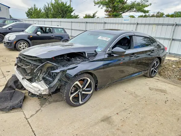 1HGCV2F37KA022443 — 2019 Honda Accord, Передняя часть (Front End), фото до ремонта