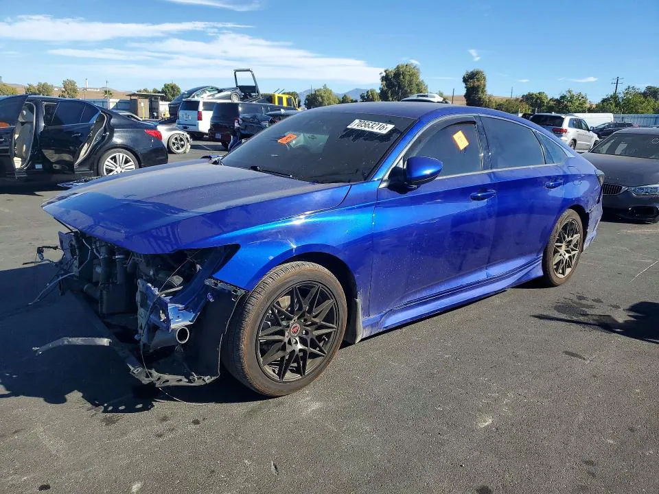 2019 Honda Accord VIN 1HGCV1F34KA008462 фото 1