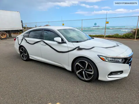 2019 Honda Accord Sport VIN 1HGCV1F38KA002079 фото 4