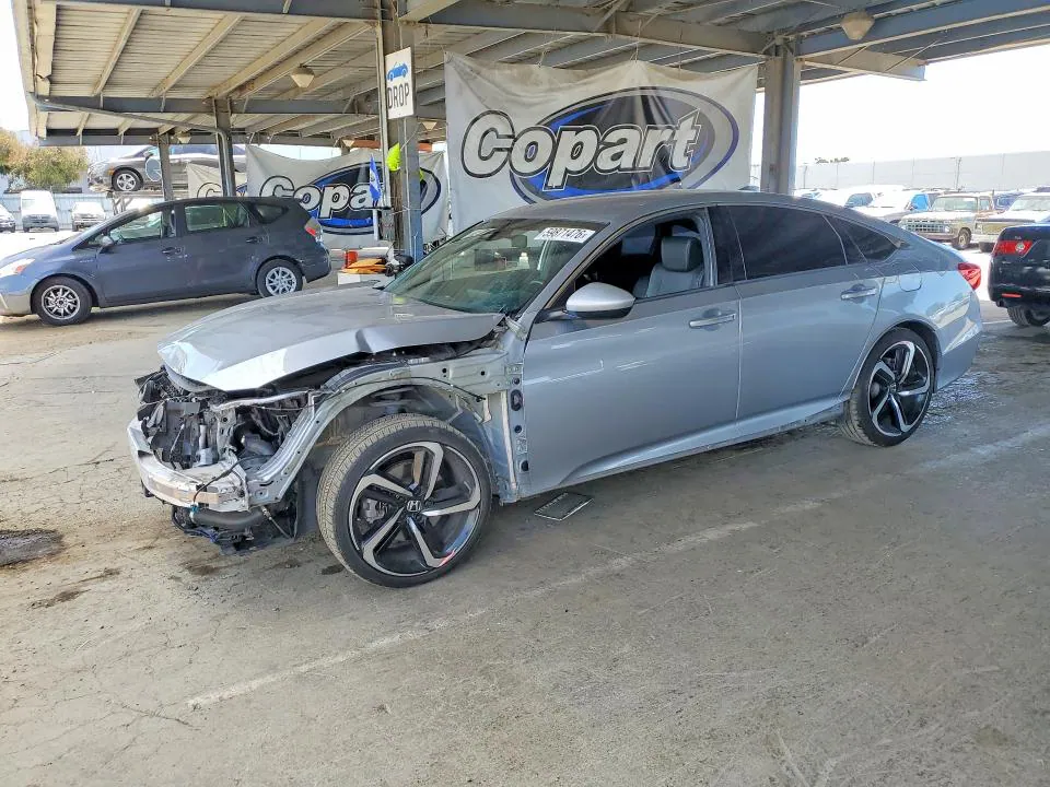 2020 Honda Accord VIN 1HGCV1F38LA019322 фото 1