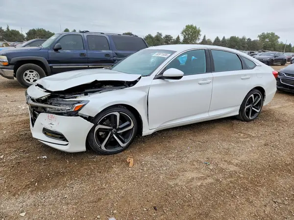 1HGCV1F31LA066112 — 2020 Honda Accord, Передняя часть (Front End), фото до ремонта