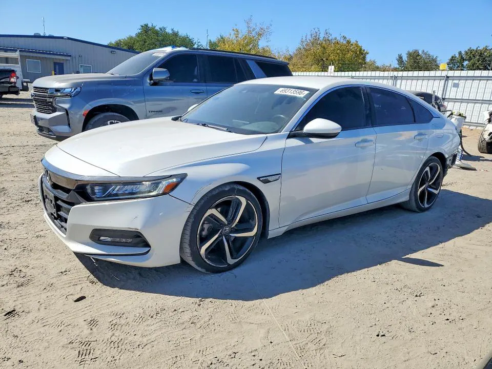 2020 Honda Accord VIN 1HGCV1F35LA130801 фото 1