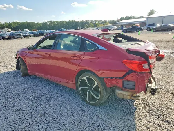 1HGCV1F31LA117916 — 2020 Honda Accord, фото 2 с аукциона Copart, Задняя часть