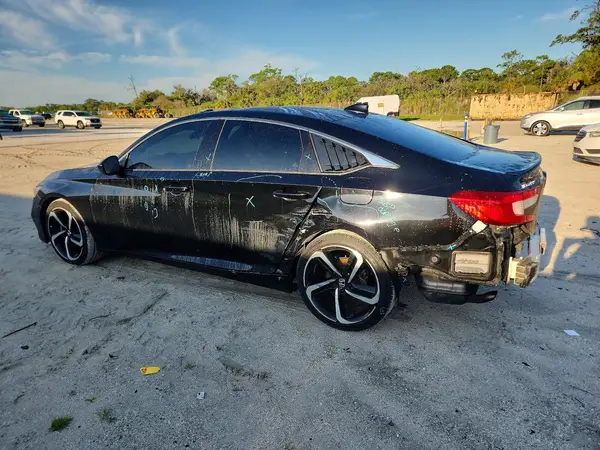 1HGCV1F37LA058659 — 2020 Honda Accord, фото 2 с аукциона Copart, Боковая часть