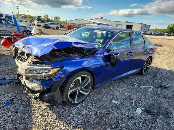 1HGCV1F32LA033037 — 2020 Honda Accord, Передняя часть (Front End), фото до ремонта