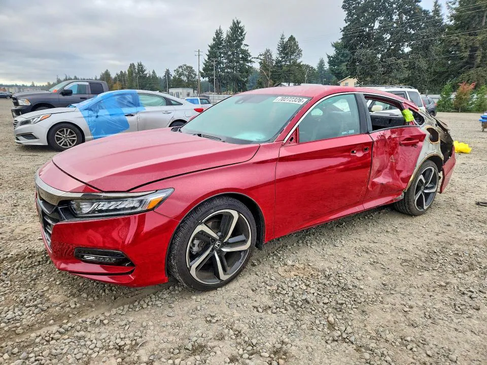 2020 Honda Accord VIN 1HGCV1F35LA004129 фото 1