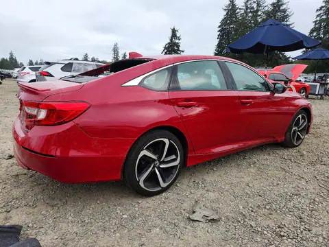 2020 Honda Accord VIN 1HGCV1F35LA004129 фото 3