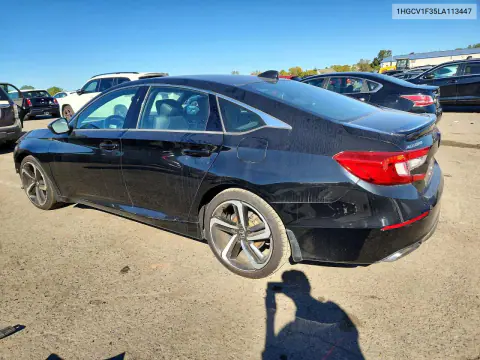 2020 Honda Accord Sport VIN 1HGCV1F35LA113447 фото 2
