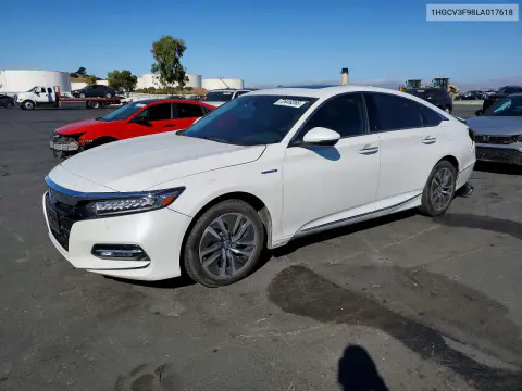 1HGCV3F98LA017618 — 2020 Honda Accord, Задняя часть, фото до ремонта