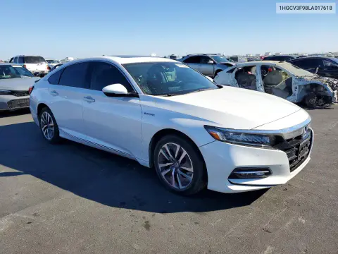 2020 Honda Accord Touring Hybrid VIN 1HGCV3F98LA017618 фото 4