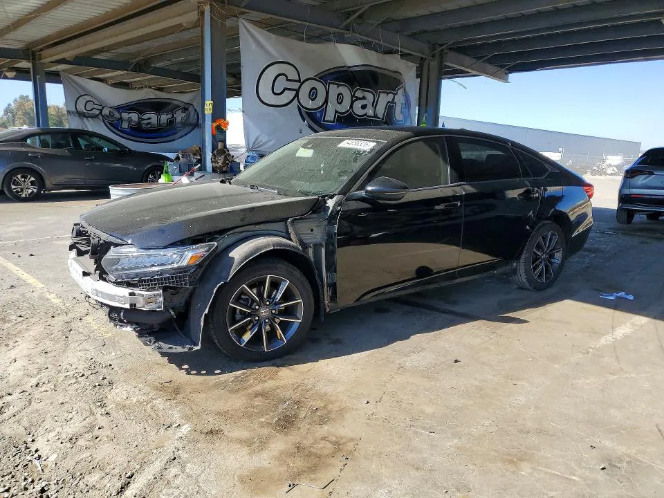 2021 Honda Accord VIN 1HGCV1F51MA002333 фото 1