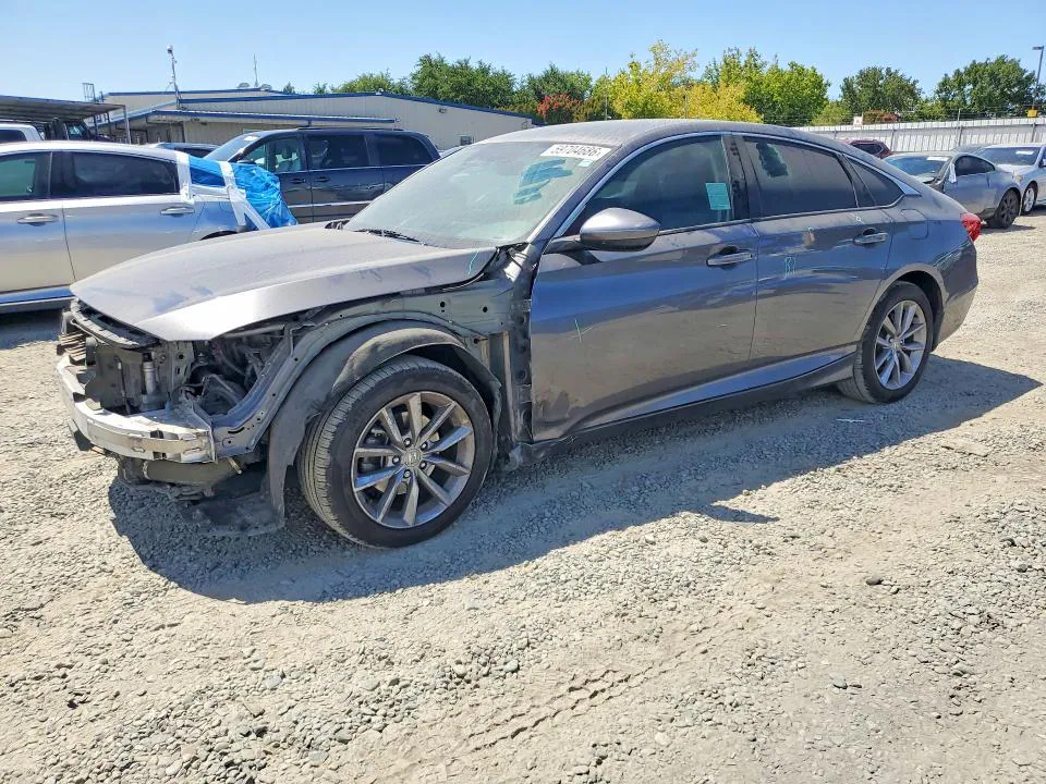 2021 Honda Accord VIN 1HGCV1F14MA047487 фото 1