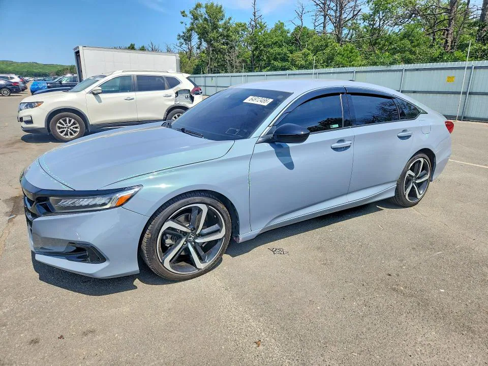 2021 HONDA ACCORD VIN 1HGCV1F49MA116040 фото 1