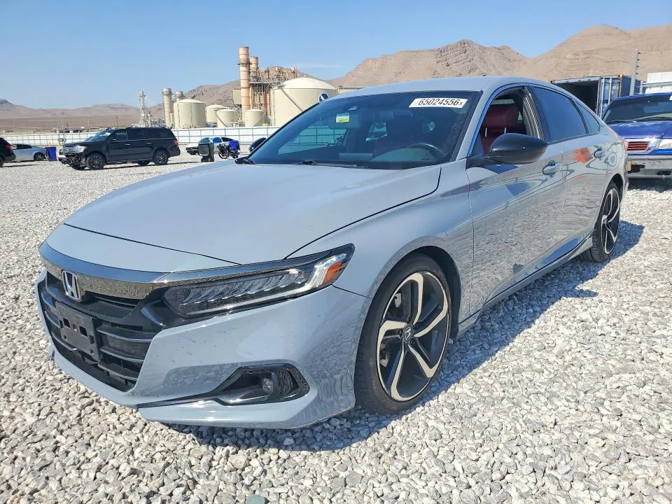 2021 Honda Accord VIN 1HGCV1F33MA029368 фото 1