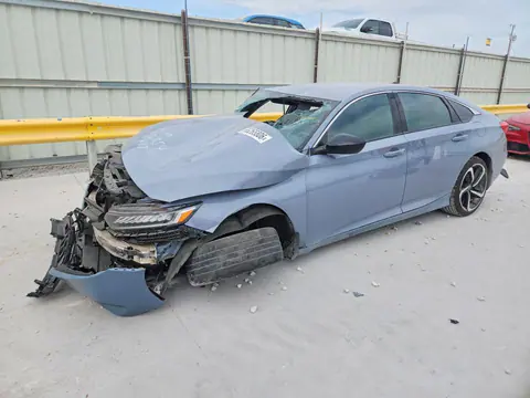 2021 HONDA ACCORD VIN 1HGCV1F37MA005381 фото 1