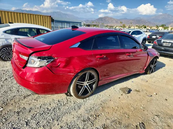 1HGCV1F36MA017201 — 2021 Honda Accord, фото 3 с аукциона Copart, Передняя часть
