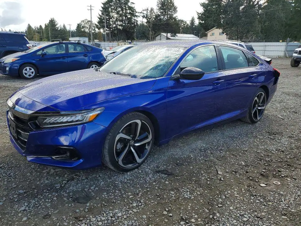 2021 Honda Accord VIN 1HGCV2F36MA027619 фото 1