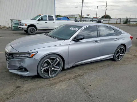 1HGCV1F32MA120972 — 2021 Honda Accord, Задняя часть (Rear End), фото до ремонта