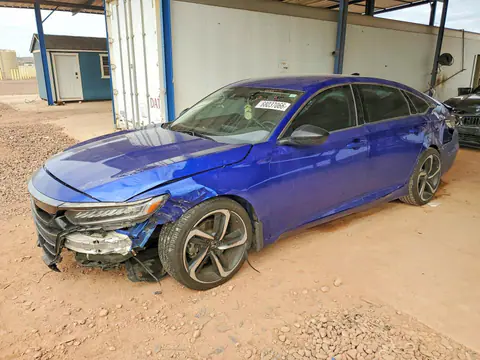 1HGCV1F44MA049931 — 2021 Honda Accord, Передняя часть (Front End), фото до ремонта