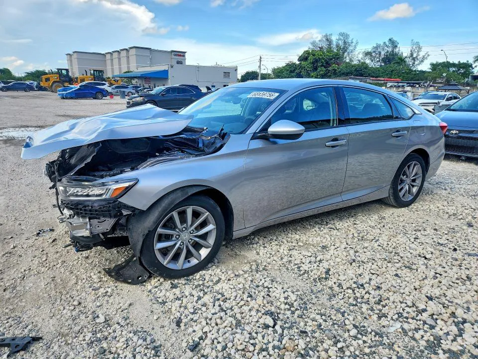 2021 HONDA ACCORD VIN 1HGCV1F17MA044258 фото 1